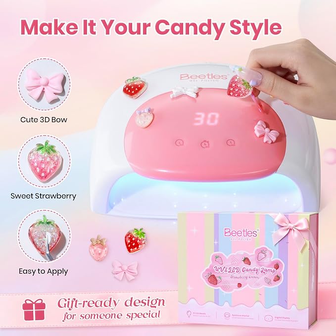Y-UV Nail Lamp for Hands & Feet Candy White