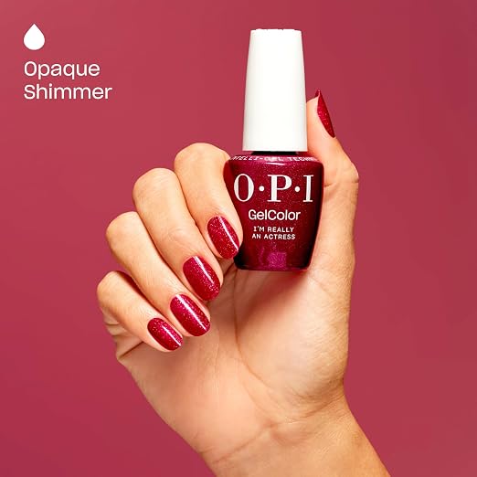 I’m Really an Actress | Opaque Cool Red Shimmer