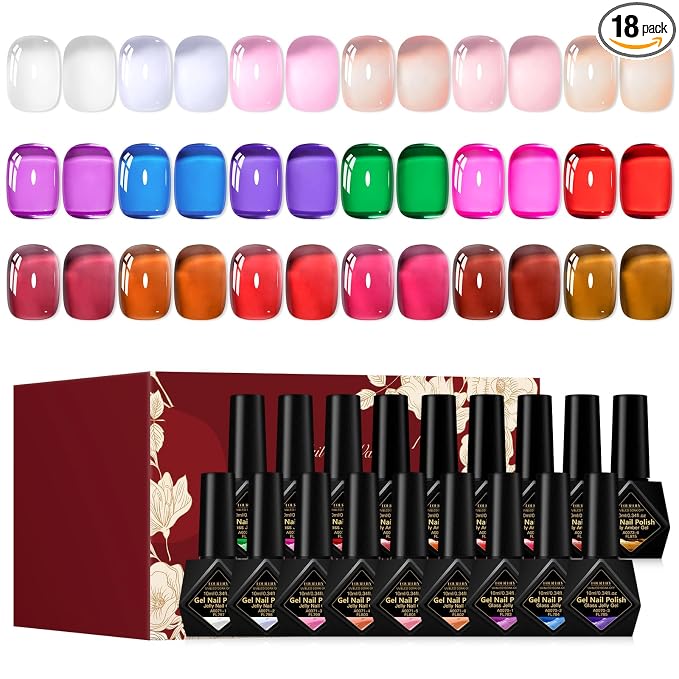 18 PCS Gel Nail Polish - 06