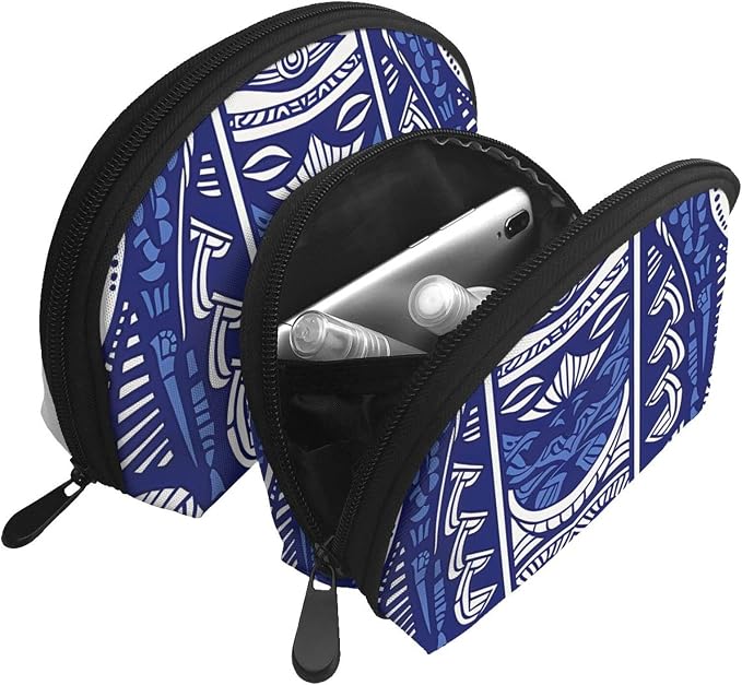 Blue Polynesian Maori Tribal Pattern