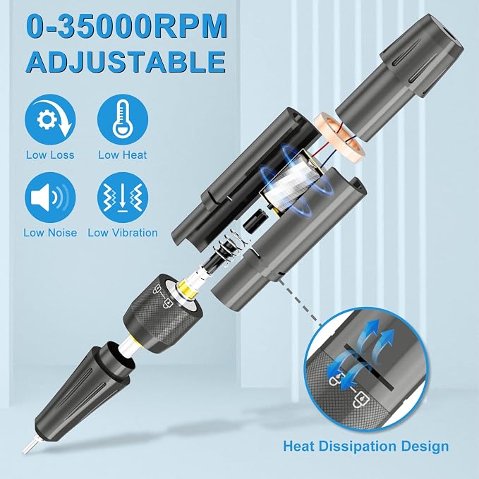 Dark Silver-35000 Rpm (Pro)