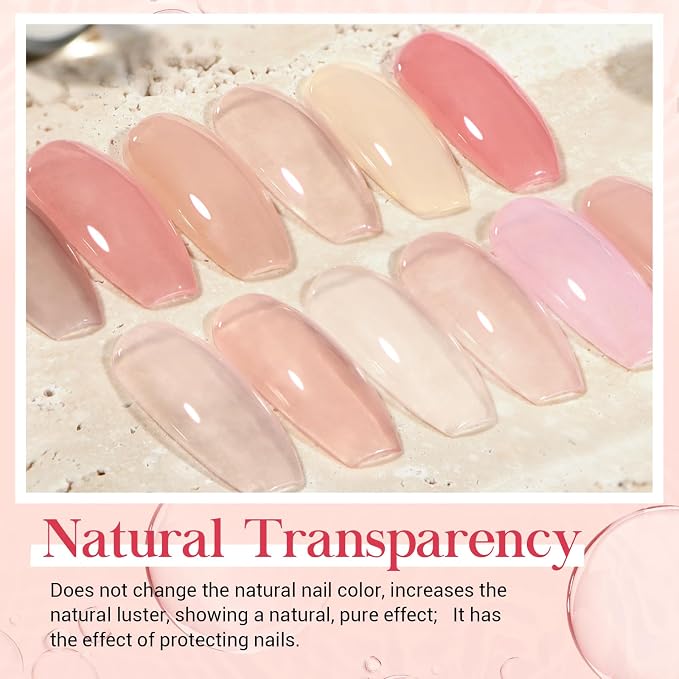 A1-Nude Pink Jelly Translucent