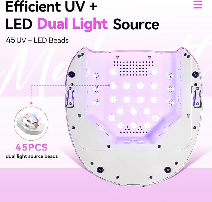 A4- nail lamp-Gradient Purple