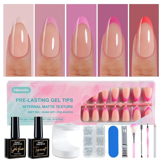 A-Medium Almond nail kit