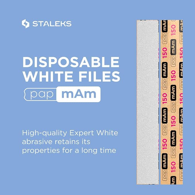 Papmam Glueless Abrasive Covers Without Foam Layer, 150 Grit