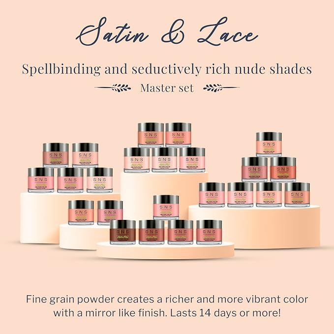 Satin & Lace (natural/nudes)