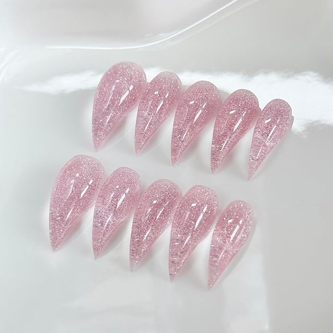 glitter pink