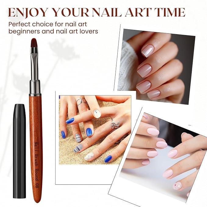 Round Nail Brush