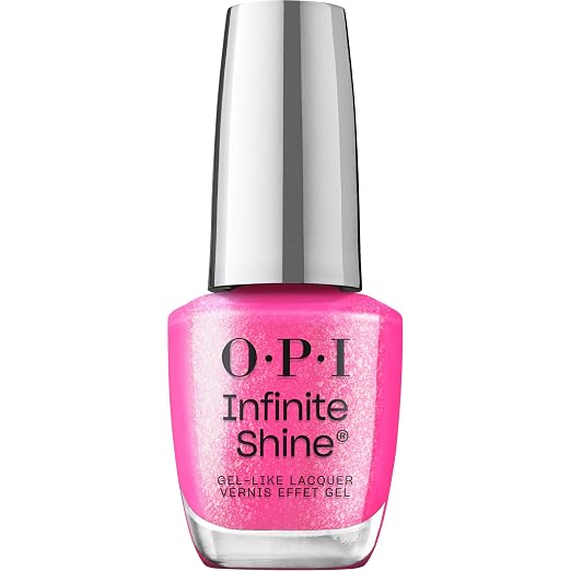 I’m Not Really an Influencer | Semi-Sheer Bright Neutral Pink Fuchsia with Glitter