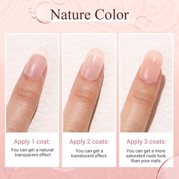 A1-Nude Pink Jelly Translucent