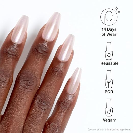 Throw Me a Kiss | Iridescent Beige Pink