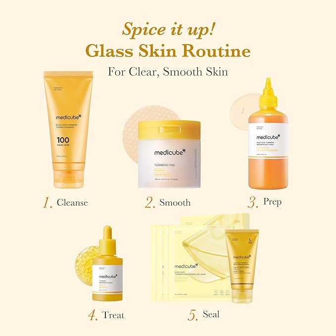 Kojic Acid Turmeric Pads