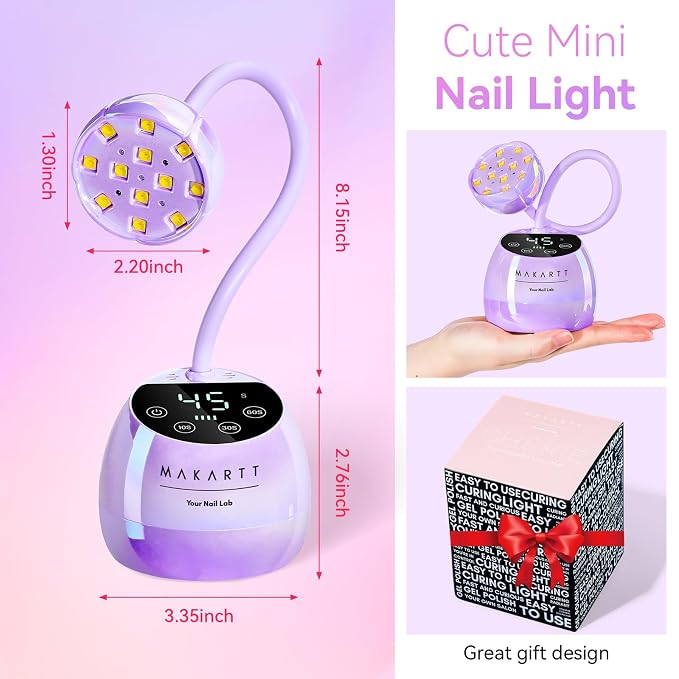 A04-nail lamp-Glazed Purple