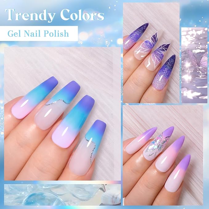12PCS Color Change Gel-Set1