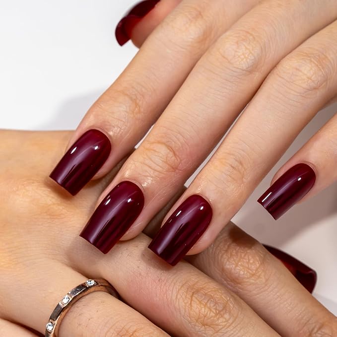 deep red