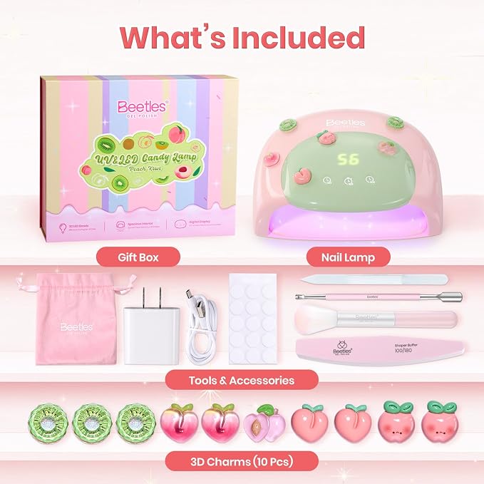 Z-UV Nail Lamp for Hands & Feet Candy Pink