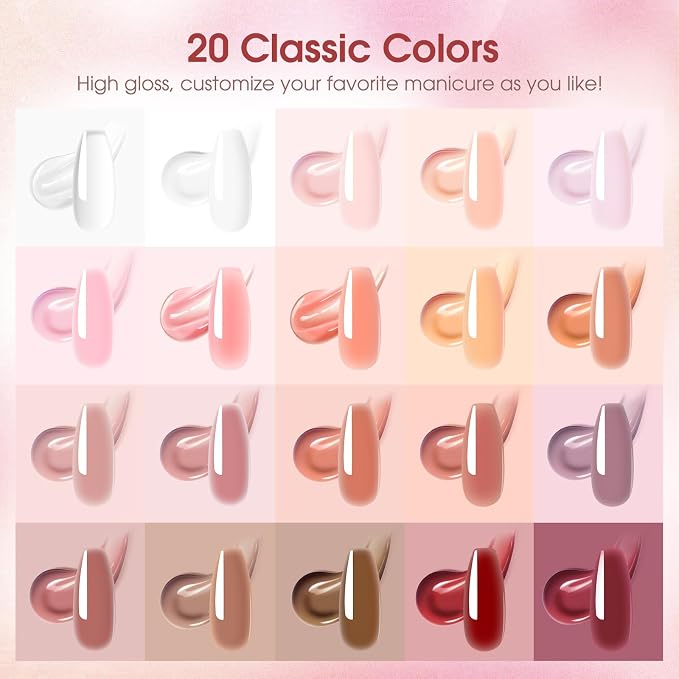 A-20 Color Poly Nail Gel Kit-01