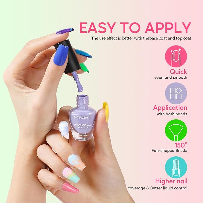 48pcs Nail Polish Set 0.17fl.oz