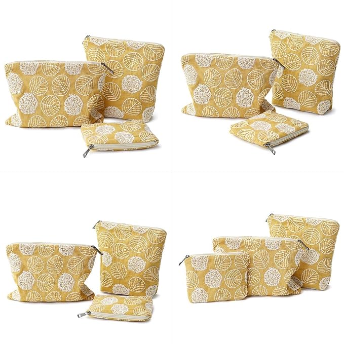YellowLeafEmbroidered/Cotton