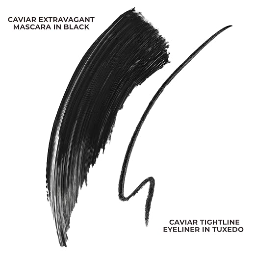 Black Eyeliner and Mascara