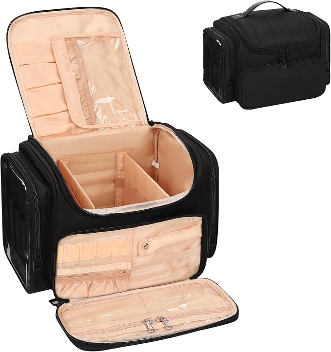 01-XL Black with Jewelry Storage