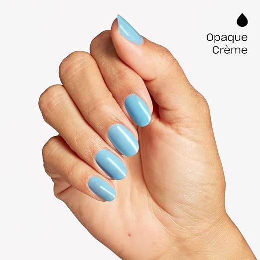 Sea Me Now | Opaque Soft Cool Turquoise Blue with Shimmer
