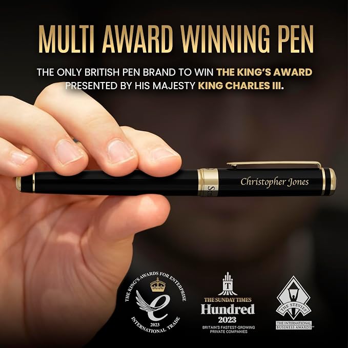 Black with Gold (Personalized)