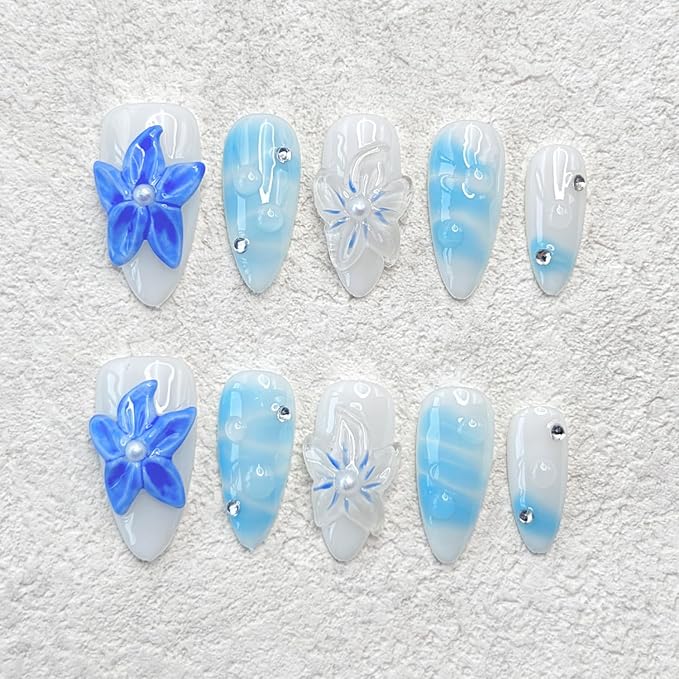 Blue White