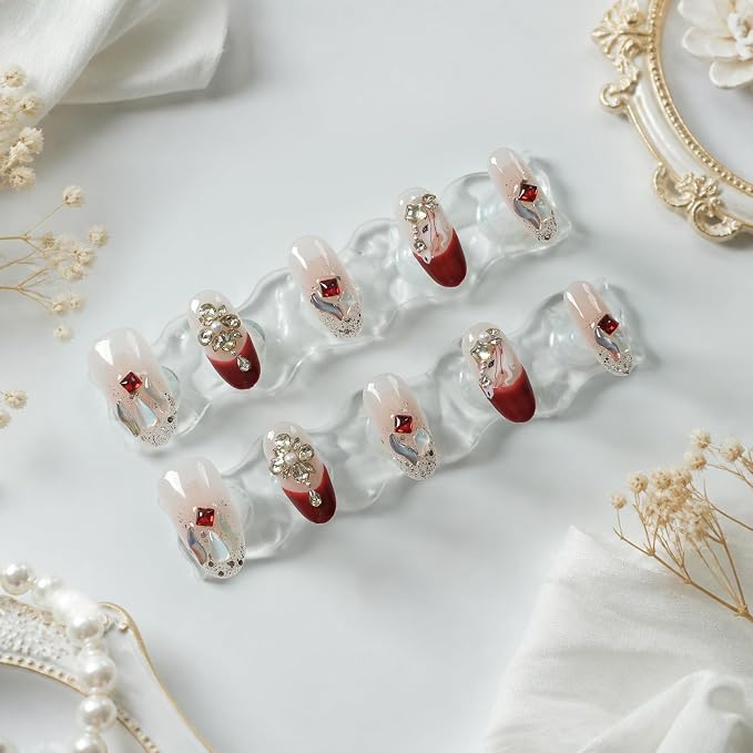 Crimson Crystal Butterfly Glow