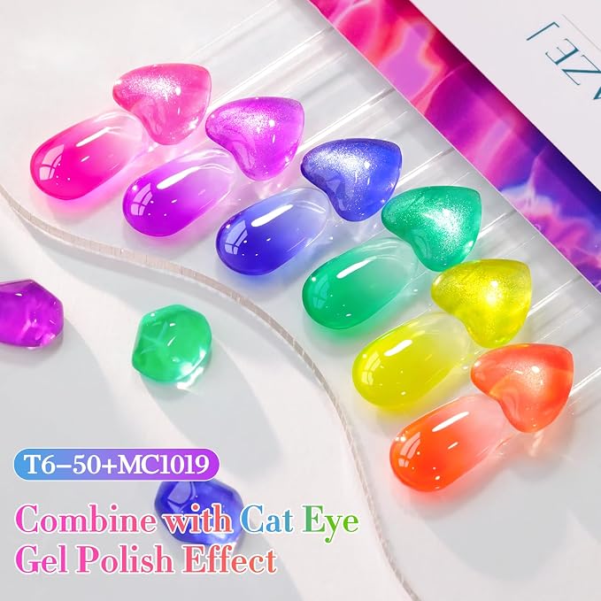 Glaze Neon Purple Blue