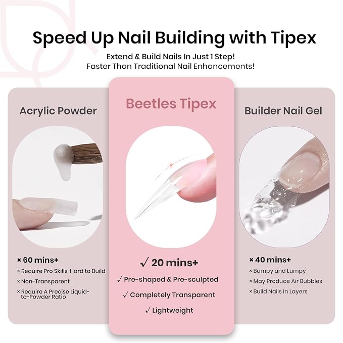 1 - Tipex Nails Only | Long Stiletto | 192