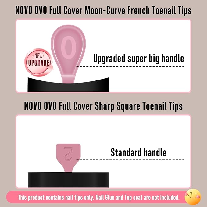 Short Sharp Square Toe Nail Tips with Moon Curve Black French Tip Berry Pink