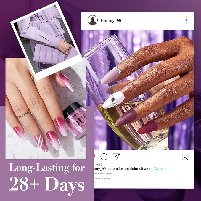 Purple Glitter
