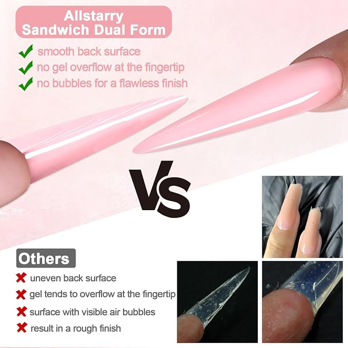 Sandwich Dual Forms - Almond Pointed