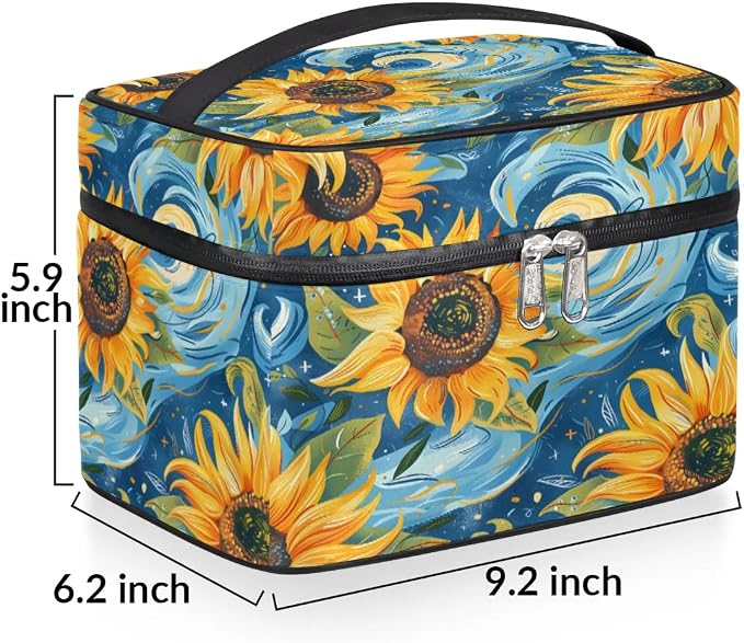 Abstract Sunflowers Design