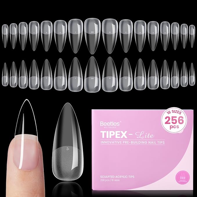 0 - Tipex Lite Nails Only | Medium Stiletto | 256