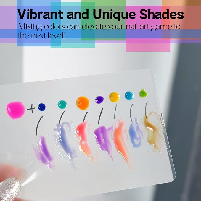 Transparent Blue, Pink, Green, Red, Purple, Pink