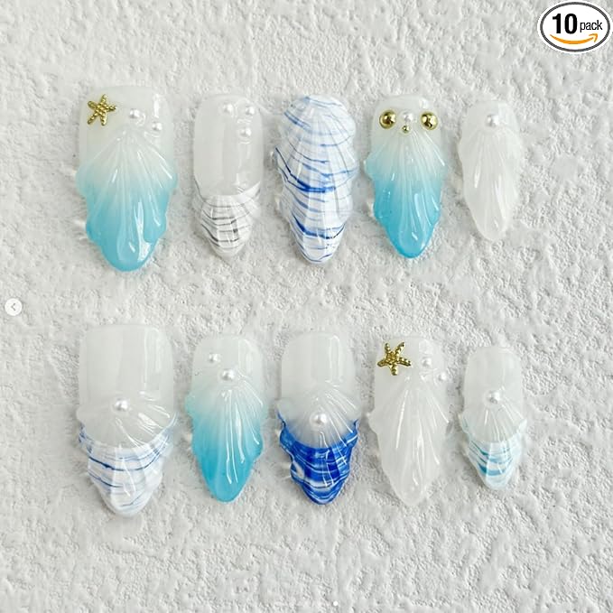 Handmade Almond Nails 28