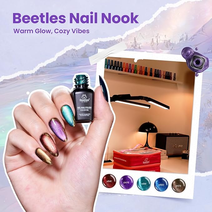 0-100 Colors Beetles Nail Nook