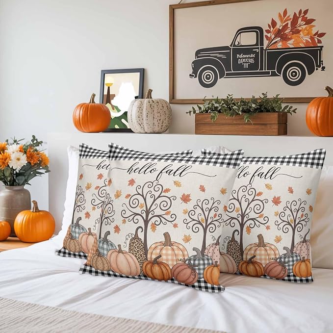 Charcoal, Pumpkin Orange, Cream, Terracotta