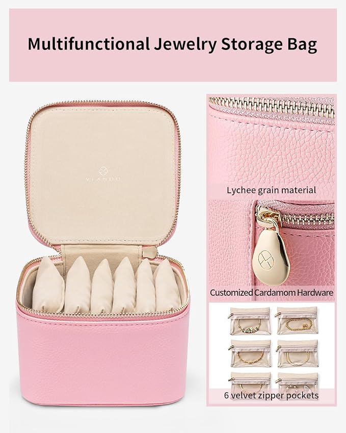 6PCS-Strawberry Pink