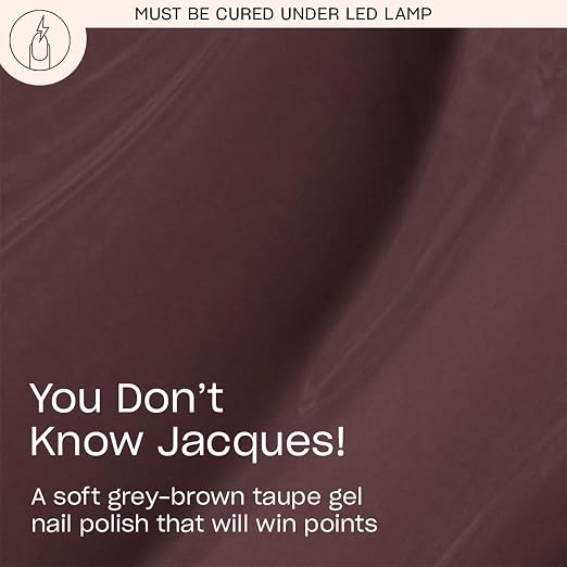 You Don't Know Jacques! | Opaque Dark Taupe Brown