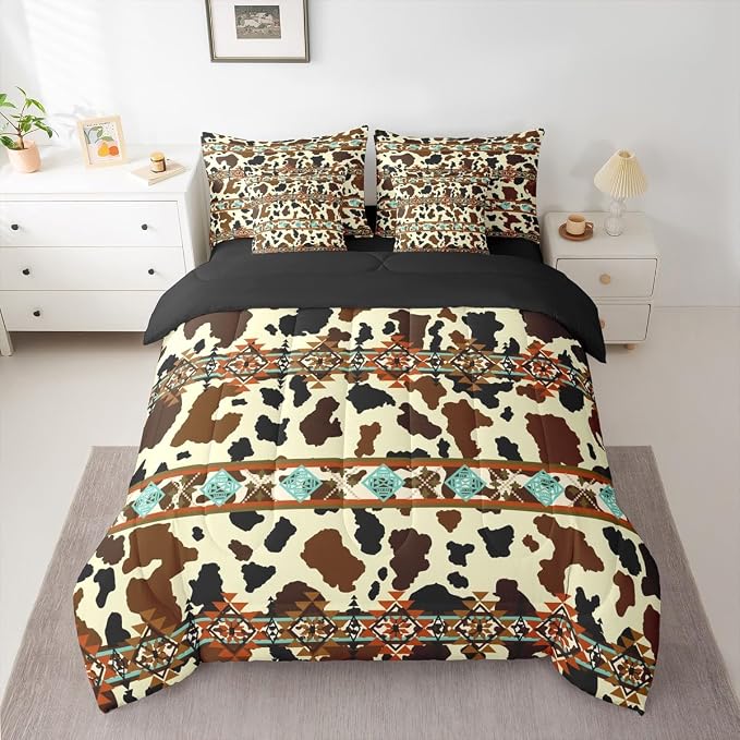 Beige,black,brown,teal,orange