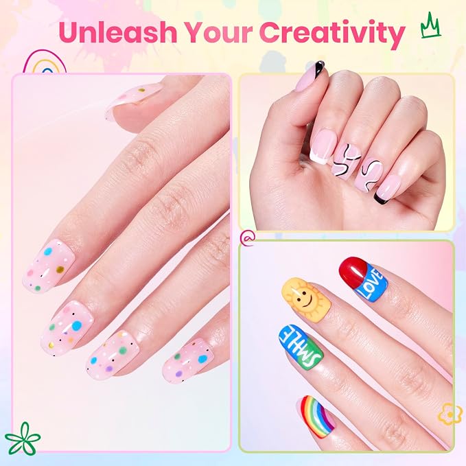 0 -12 Colors Nail Polish Pens