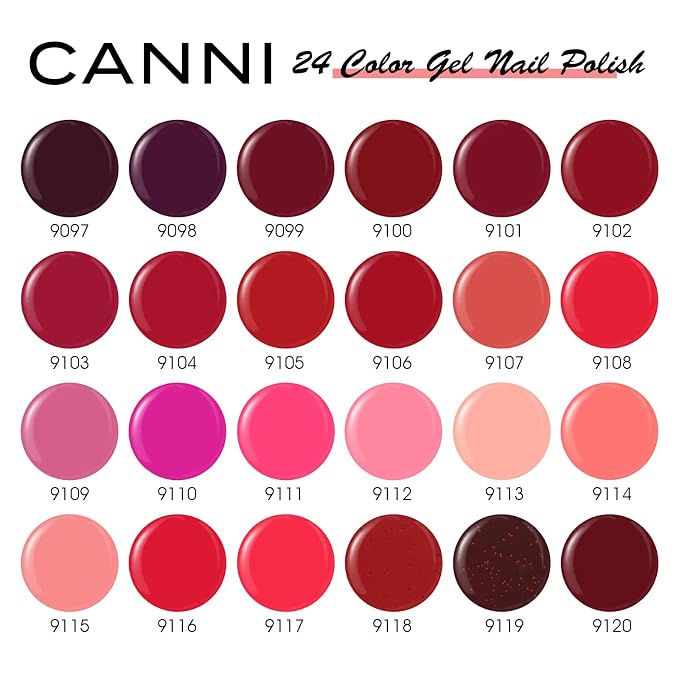 Red,Pink,Nude