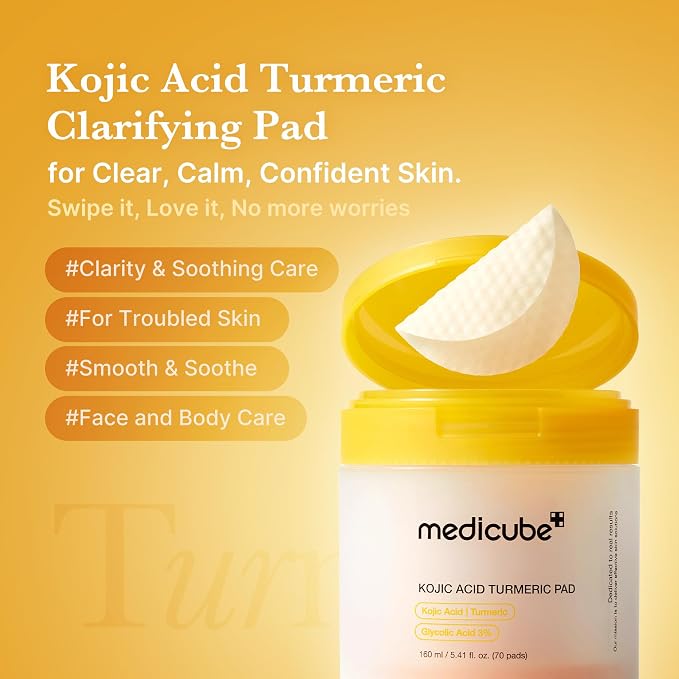 Kojic Acid Turmeric Pads