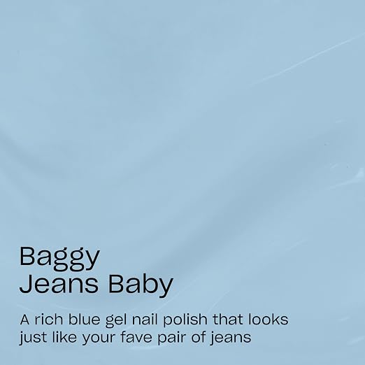 Baggy Jean Baby | Opaque Cool Blue Gray