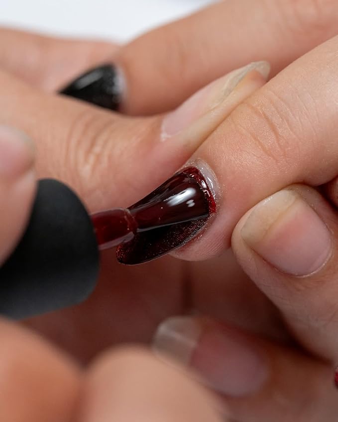 Holiday Luxe Red Cat Eye