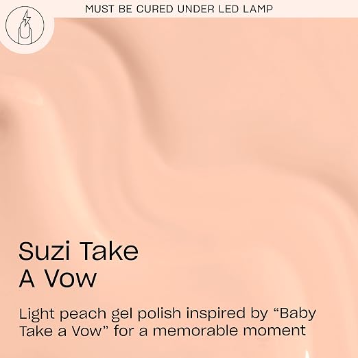 Suzi Take a Vow | Opaque Soft Peach Nude Crème