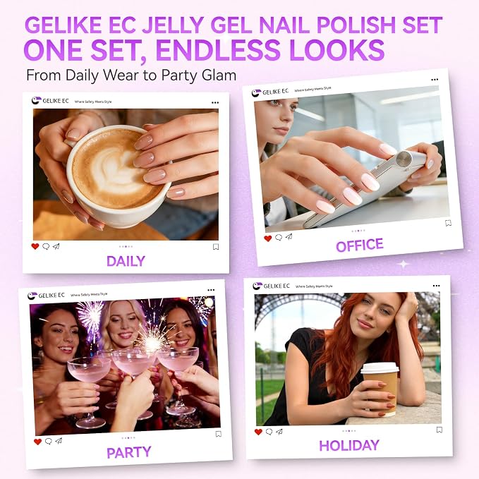Pastel Jelly Set